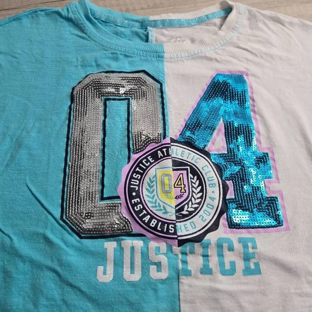 Justice Crop top shirt S7/8